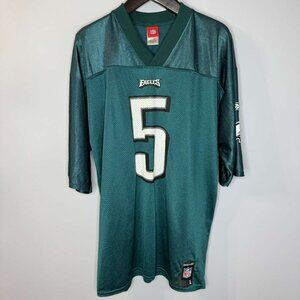 Vintage Reebok On Field NFL Eagles #5 Donovan McNabb Jersey Mens L Size: L  Good